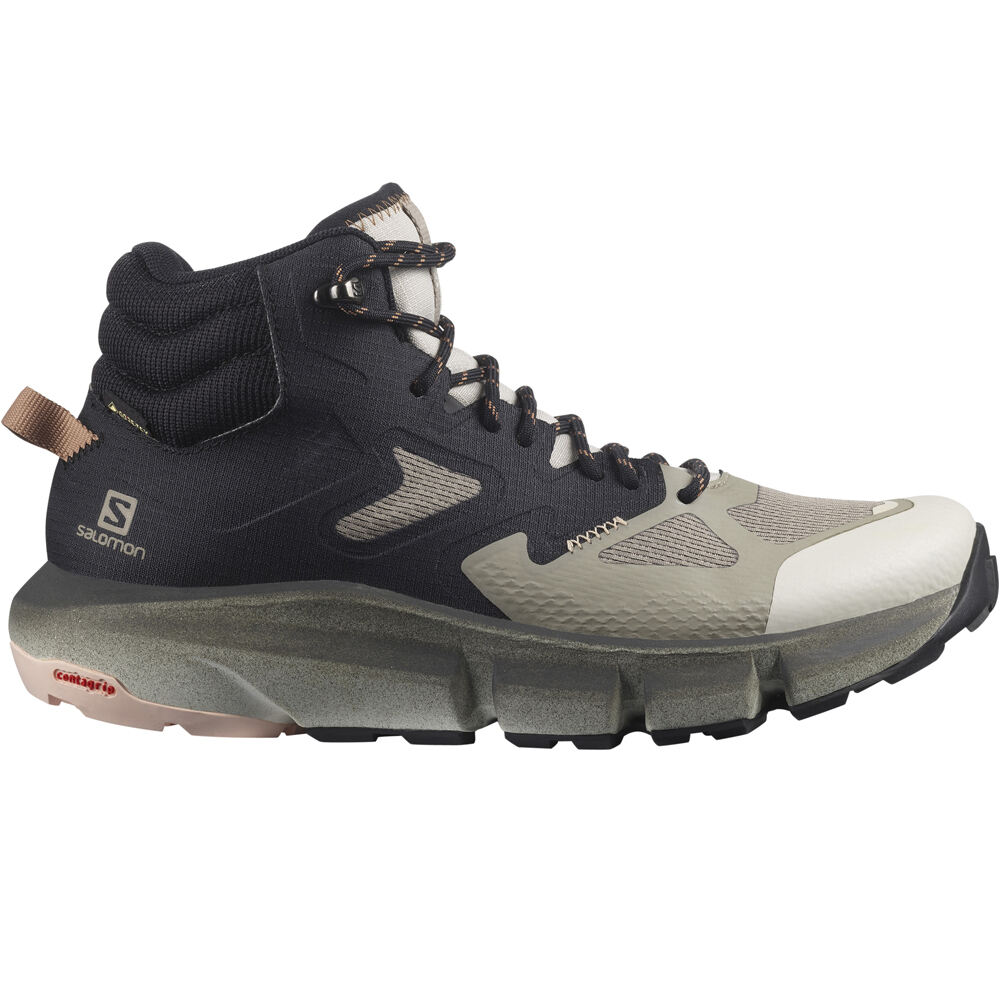 Salomon bota trekking mujer PREDICT HIKE MID GTX W lateral exterior