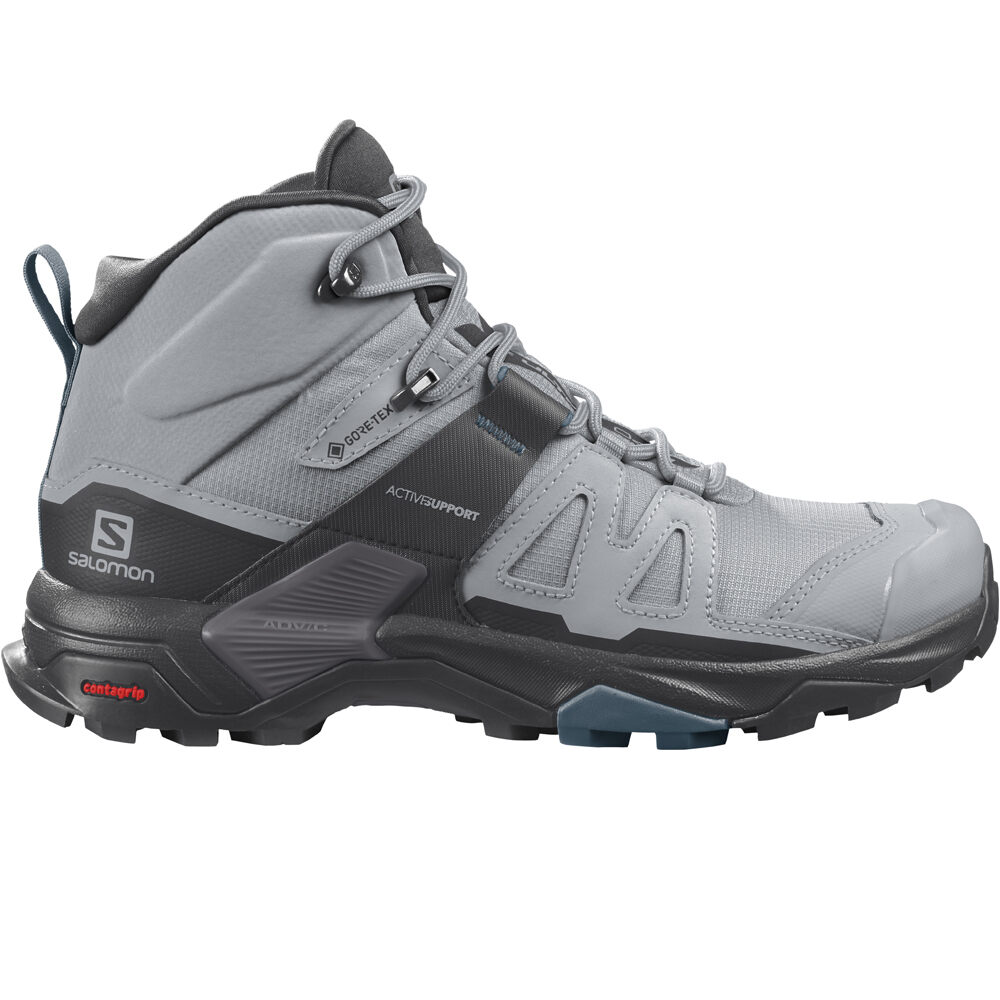 Salomon bota trekking mujer X ULTRA 4 MID WIDE GTX W lateral interior