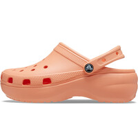 Crocs zueco mujer CLASSIC PLATFORM CLOG lateral interior