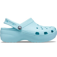 Crocs zueco mujer CLASSIC PLATFORM CLOG lateral exterior