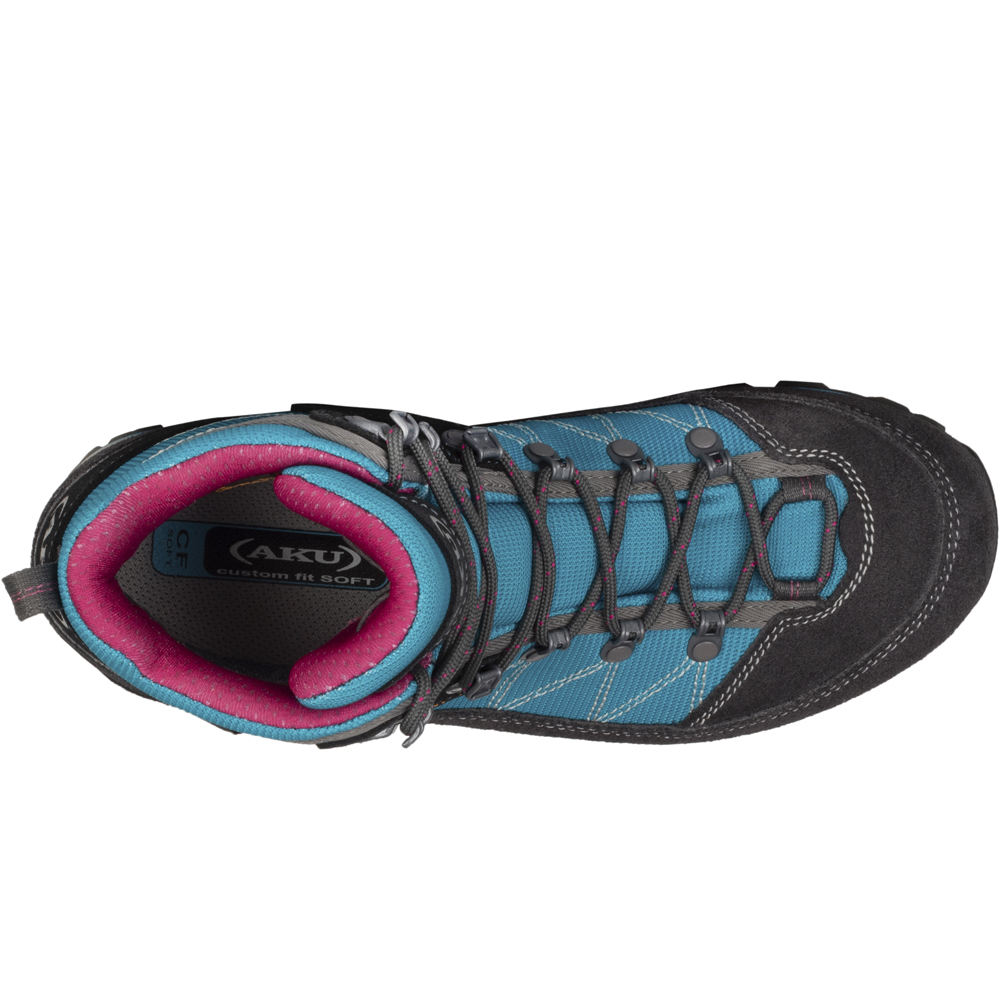 Aku bota montaña cuero mujer TREKKER LITE III WIDE GTX W'S vista superior