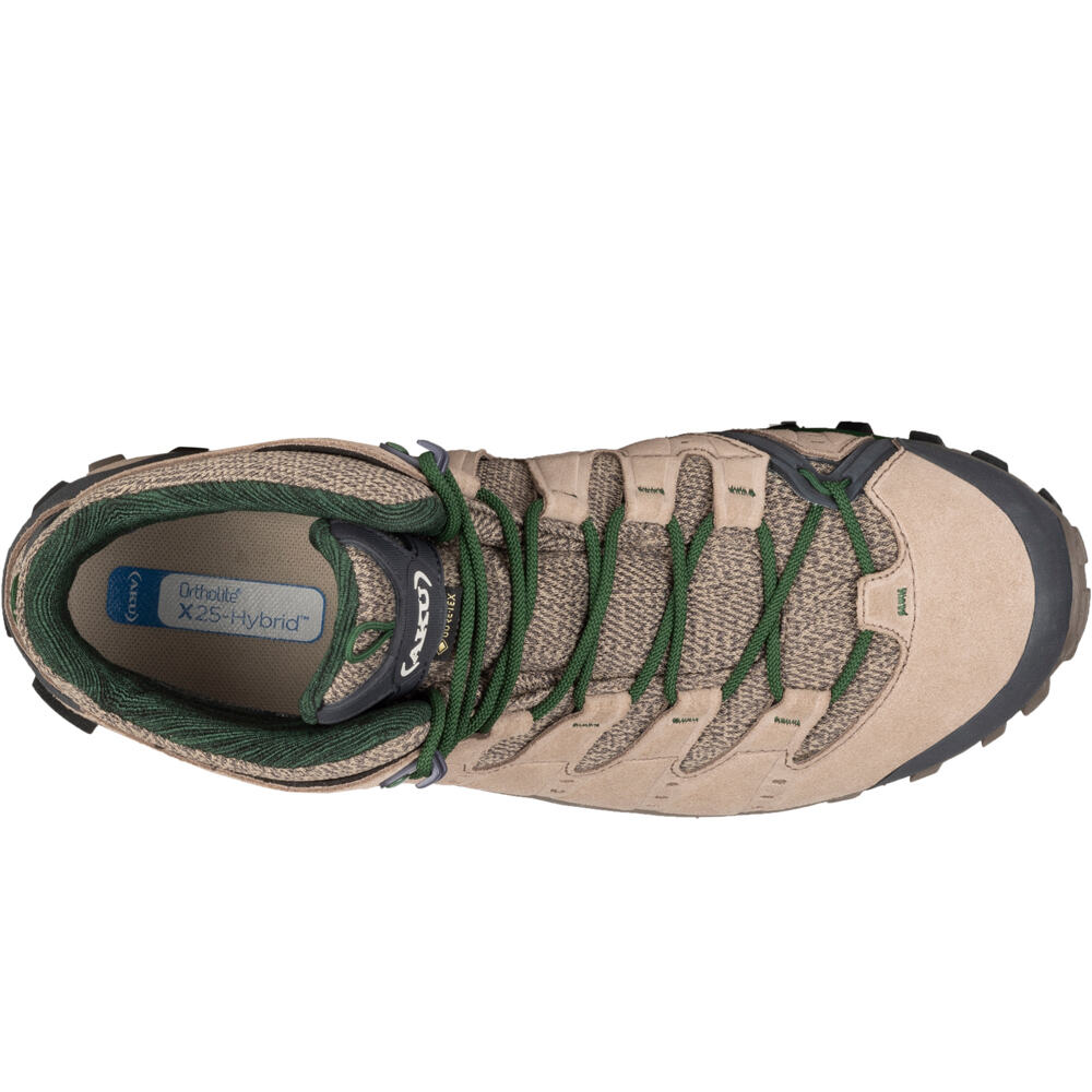 Aku bota trekking hombre ALTERRA LITE MID GTX vista superior