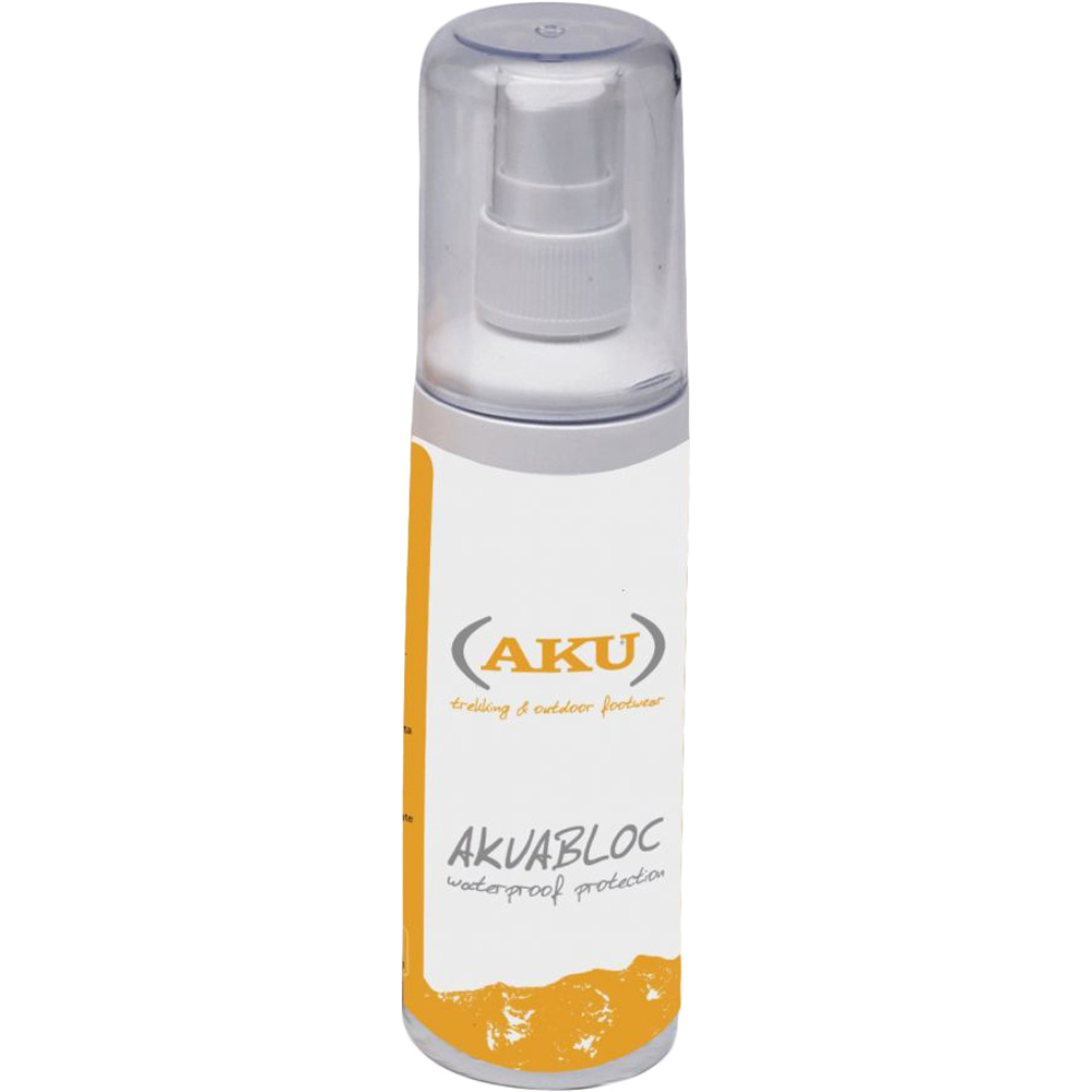 Aku artículos limpieza montaña AKUABLOC 100 ml spray protector calzado vista frontal