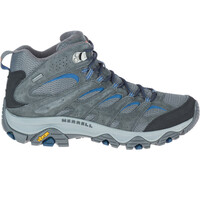 Merrell bota trekking hombre MOAB 3 MID GTX - GRANITE/POSEIDON lateral exterior