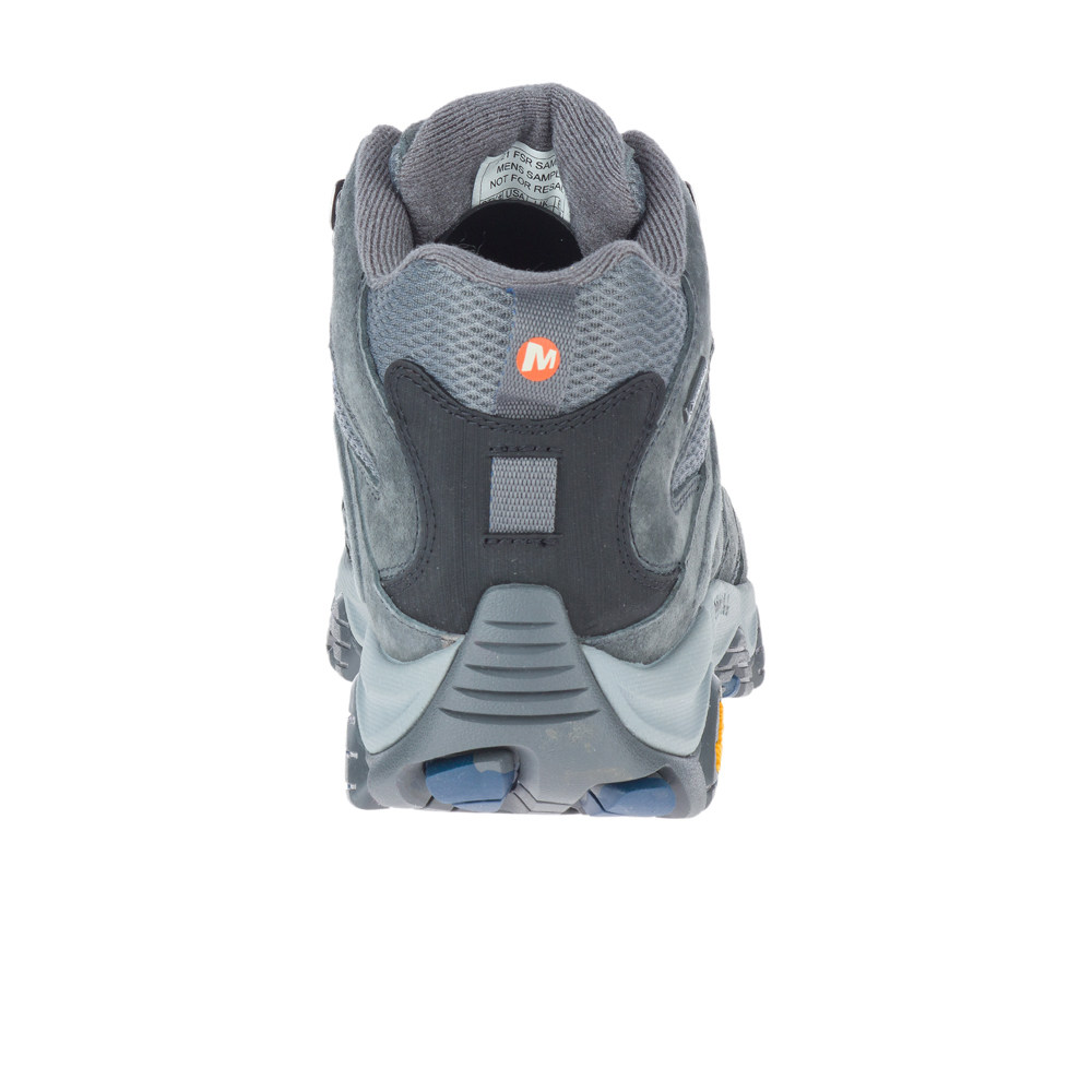 Merrell bota trekking hombre MOAB 3 MID GTX - GRANITE/POSEIDON vista trasera