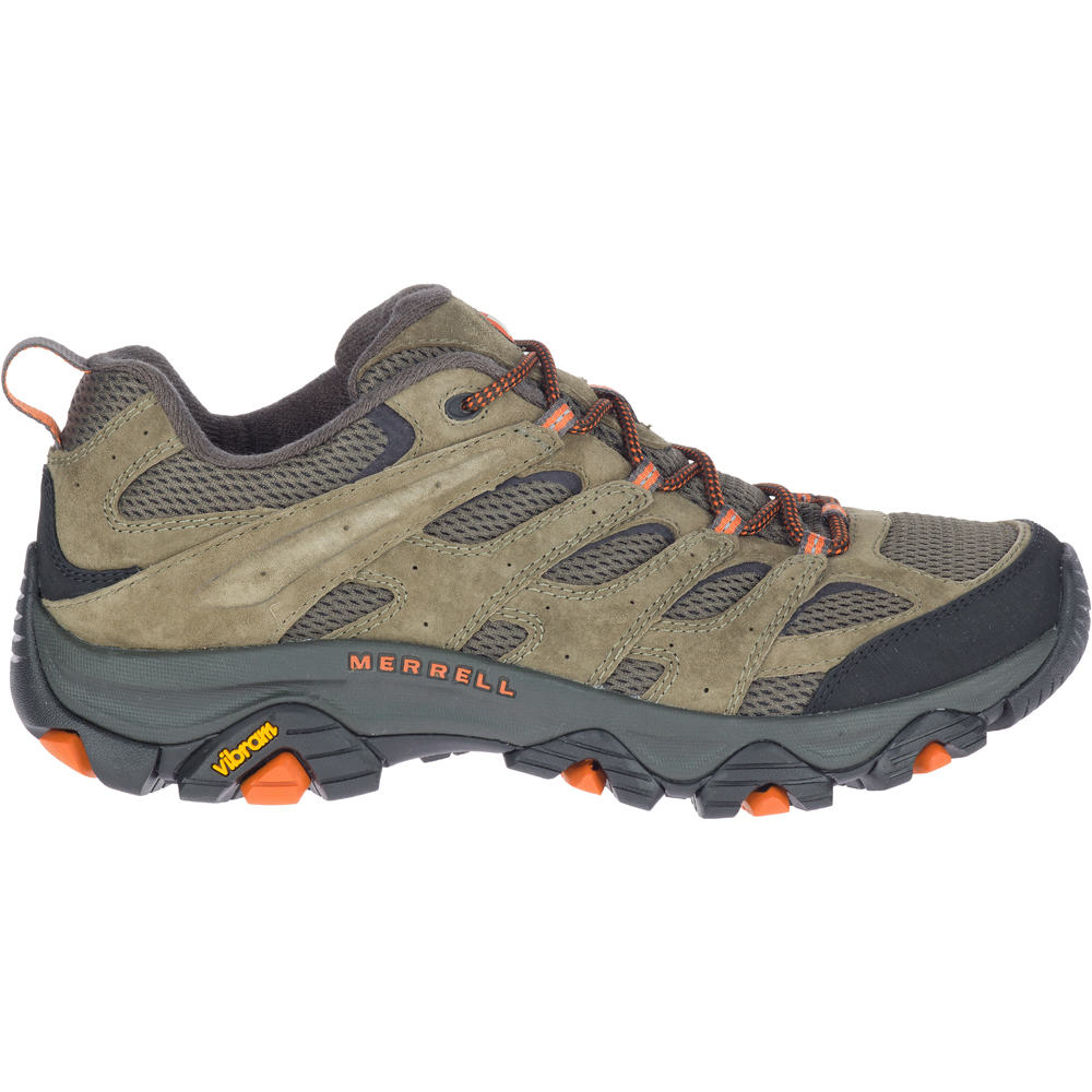 Merrell zapatilla trekking hombre MOAB 3 lateral exterior