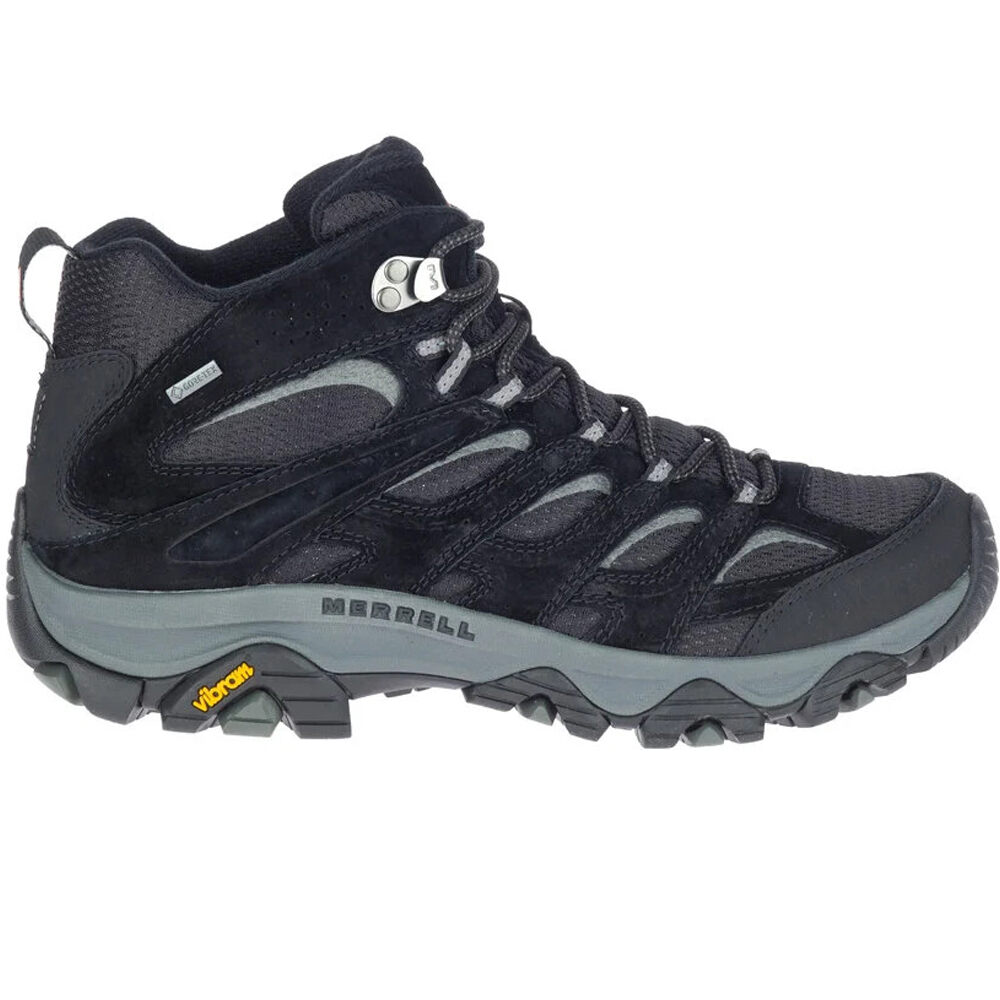 Moab 3 mid gore-tex bota trekking hombre Negro (48)