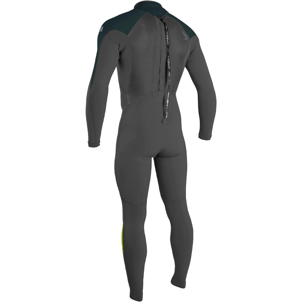 O'Neill Neopreno Largo Epic 4/3 Back Zip Full vista trasera