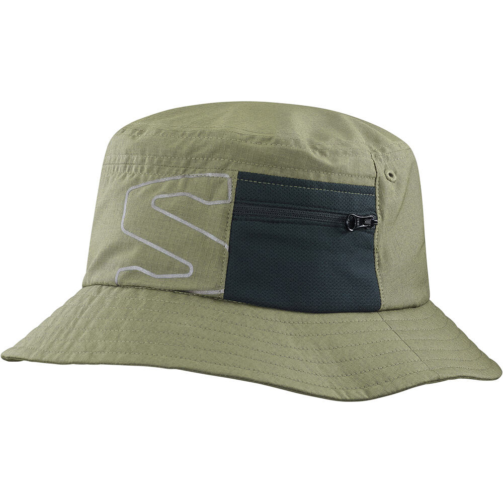 Salomon gorros montaña CLASSIC BUCKET HAT vista frontal