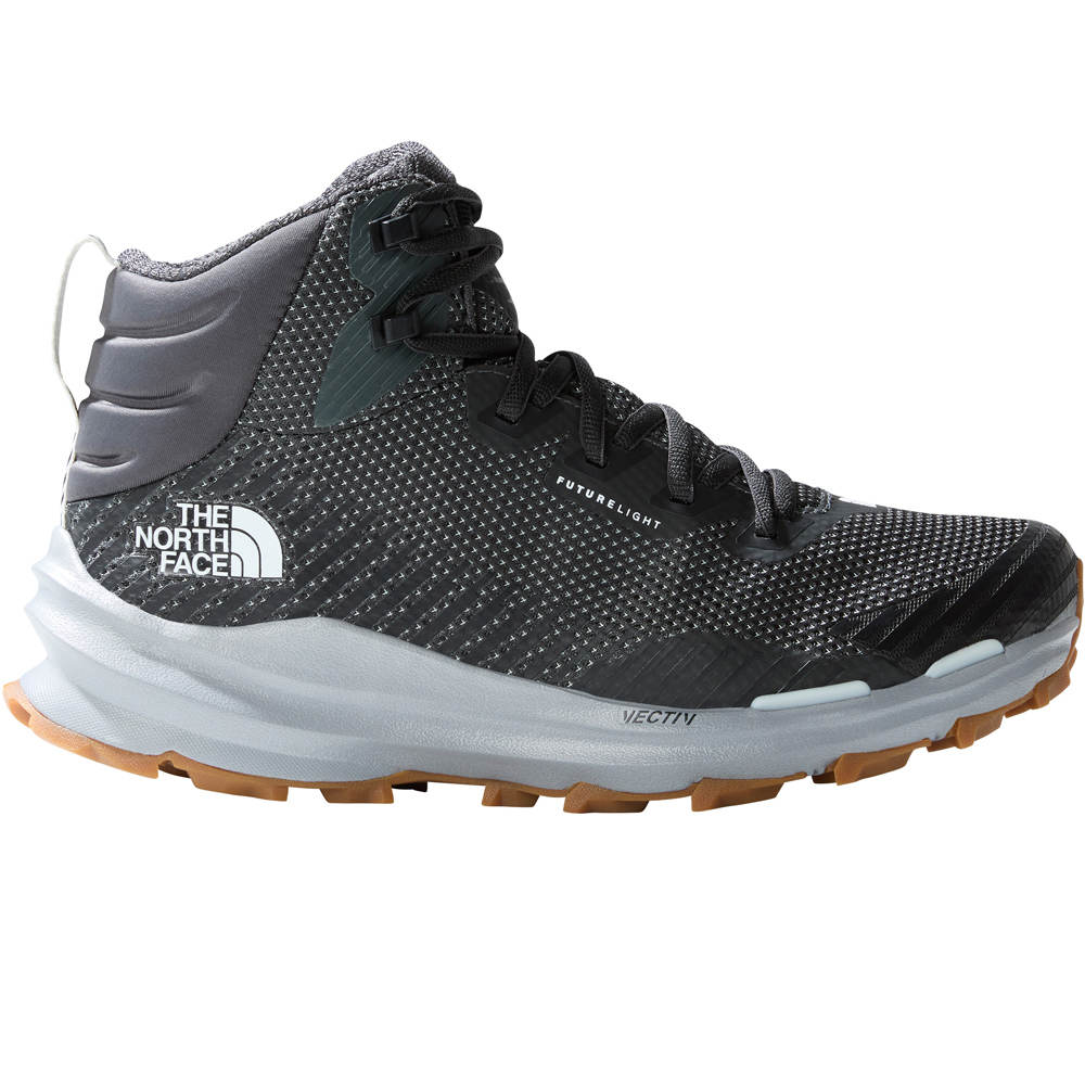 The North Face bota trekking mujer W VECTIV FP MID FL lateral exterior