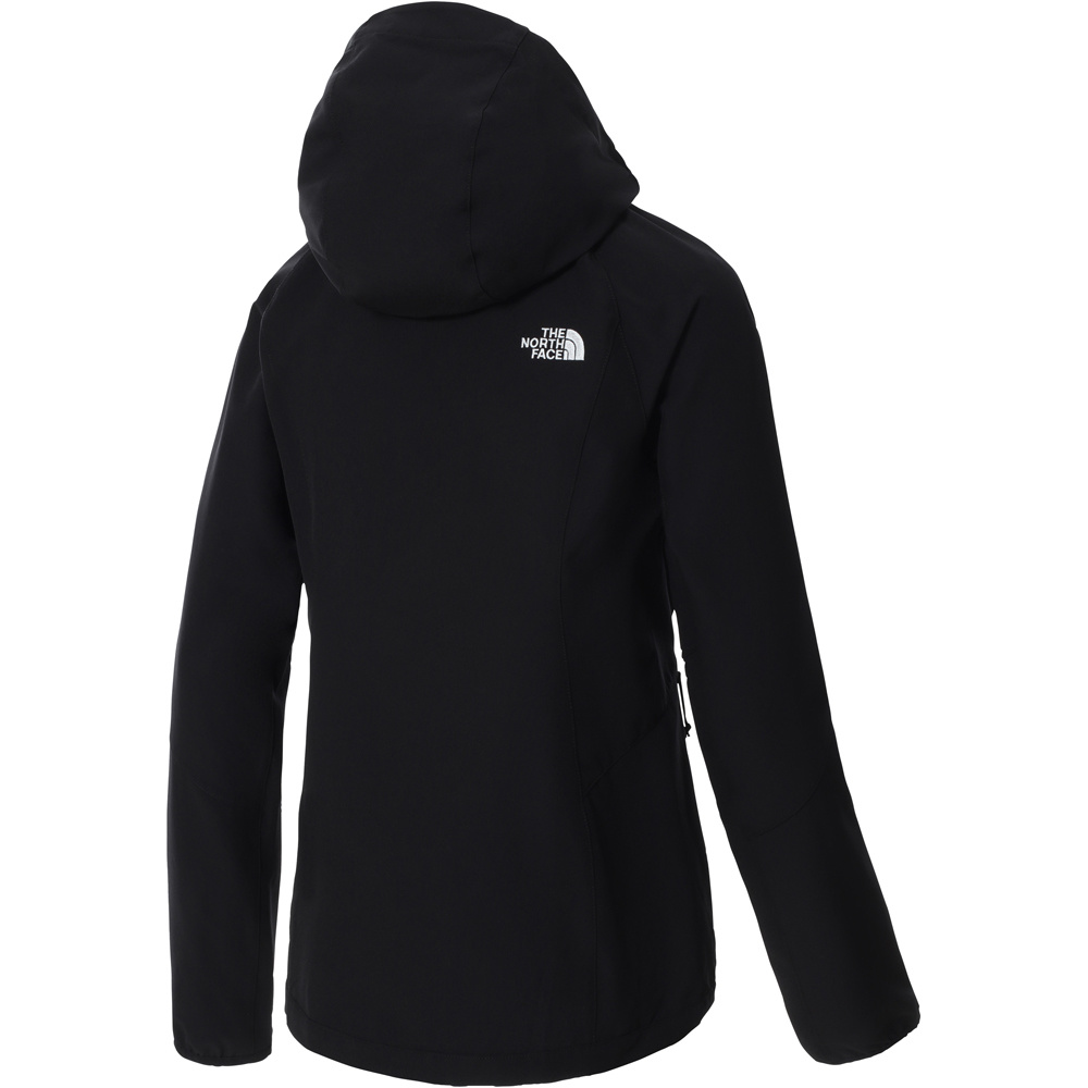 The North Face chaqueta softshell mujer W NIMBLE HOODIE - EU vista trasera