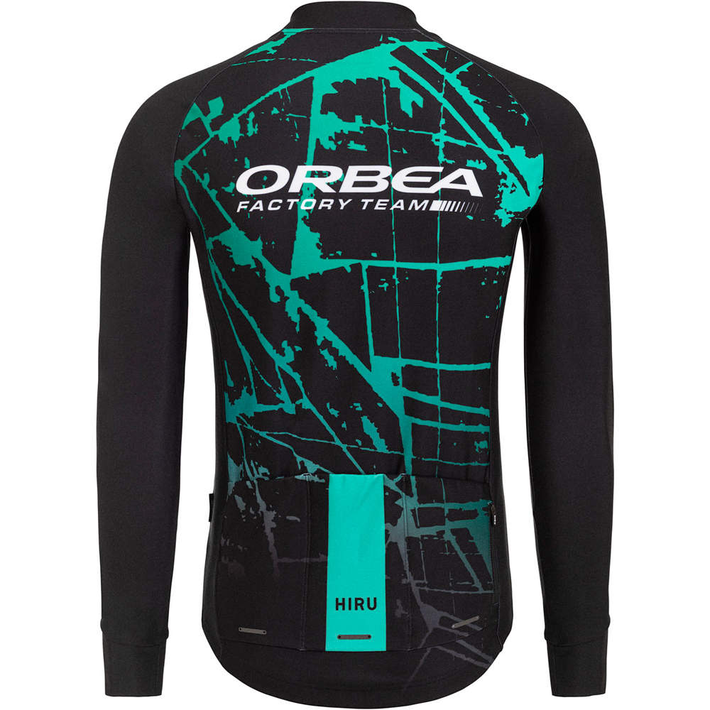 Orbea maillot manga larga hombre CORE THERMAL LS JERSEY FTY MIN vista trasera