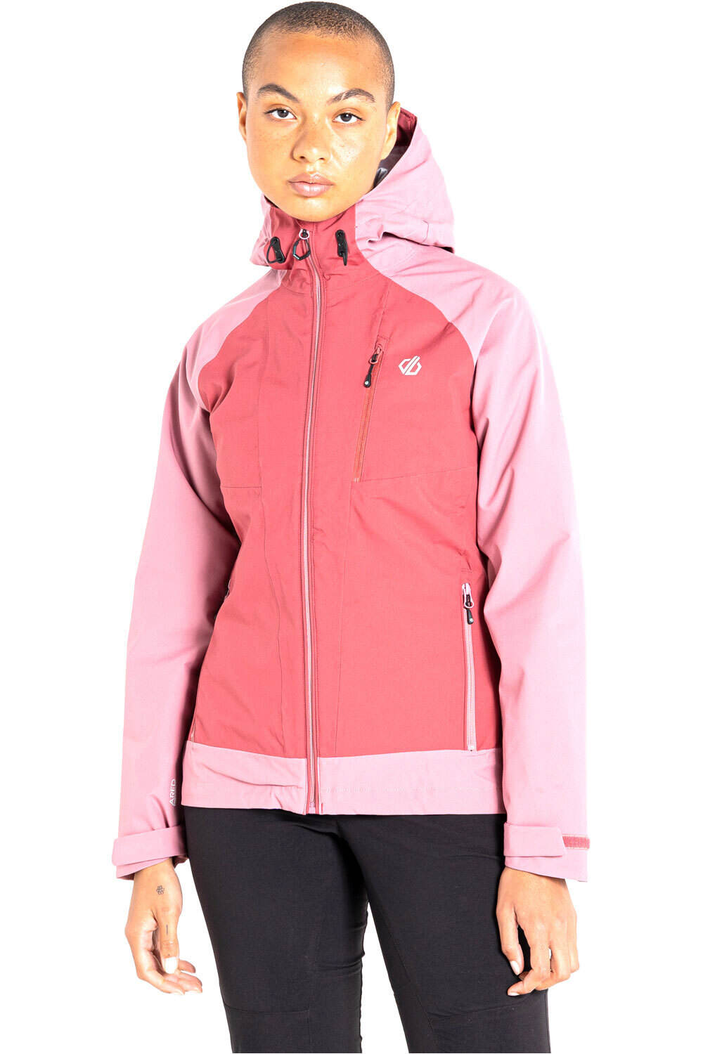 Dare2b chaqueta impermeable mujer VERITAS ERA JACKET vista frontal