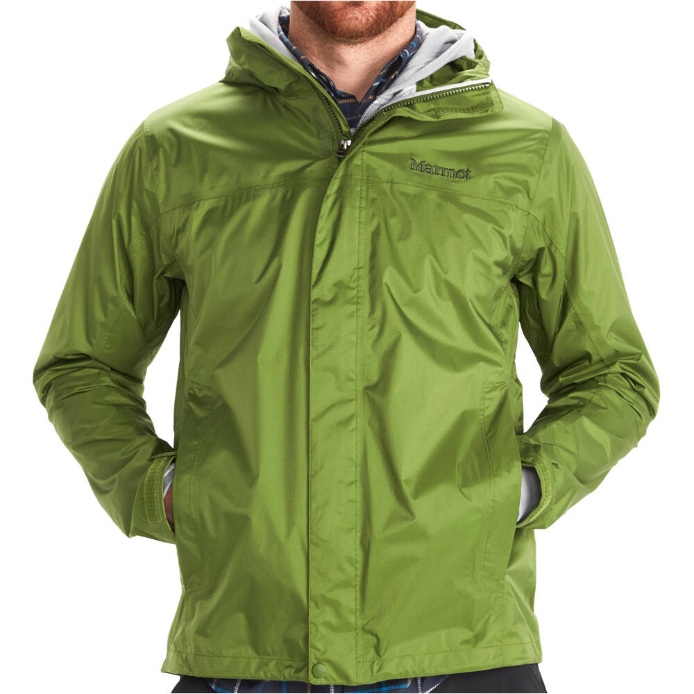 Marmot chaqueta impermeable hombre PreCip Eco Jacket vista frontal