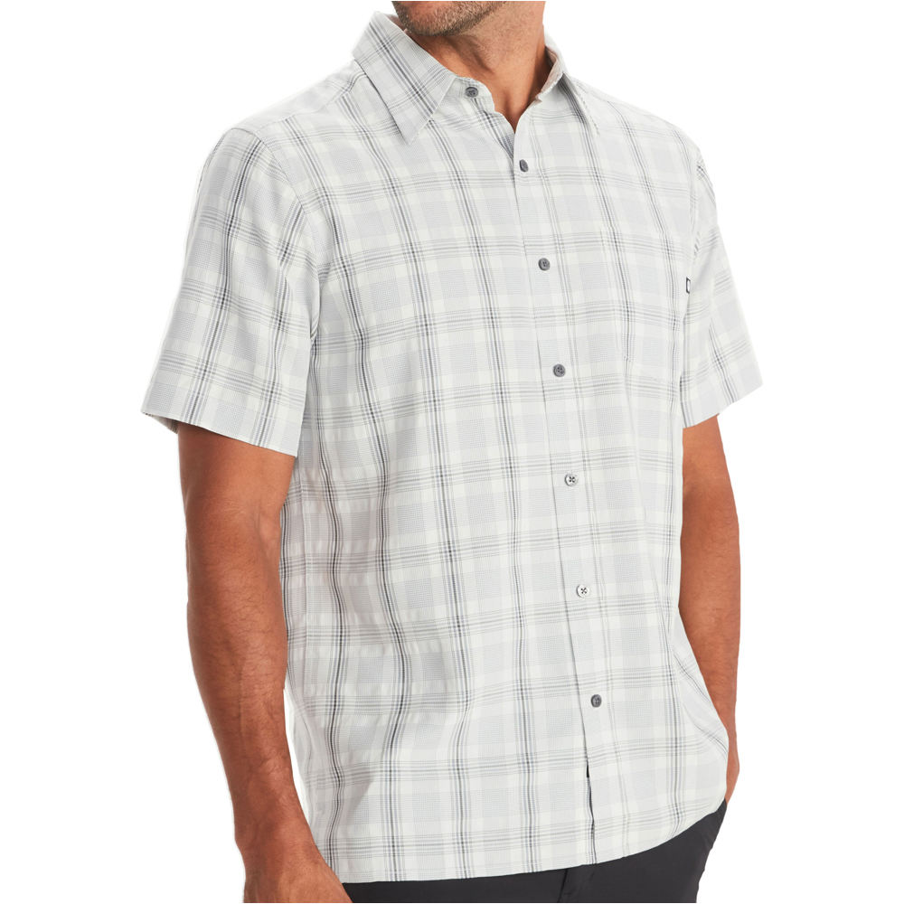 Marmot camisa montaña manga corta hombre Eldridge SS vista detalle