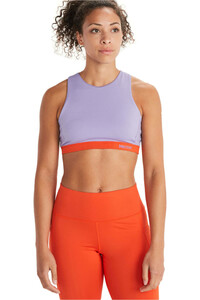 Marmot sujetador deportivo Wm's Leda Sports Bra vista frontal