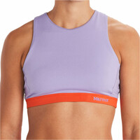 Marmot sujetador deportivo Wm's Leda Sports Bra vista detalle