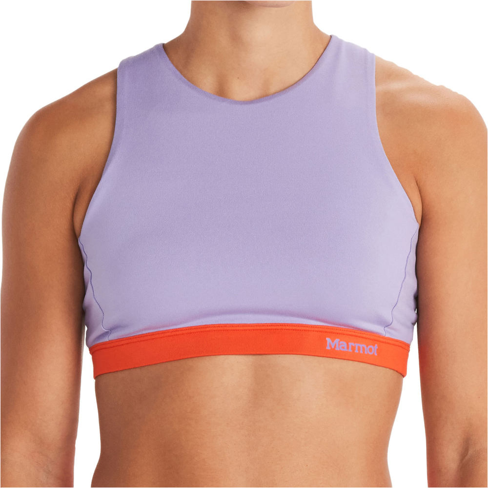 Marmot sujetador deportivo Wm's Leda Sports Bra vista detalle