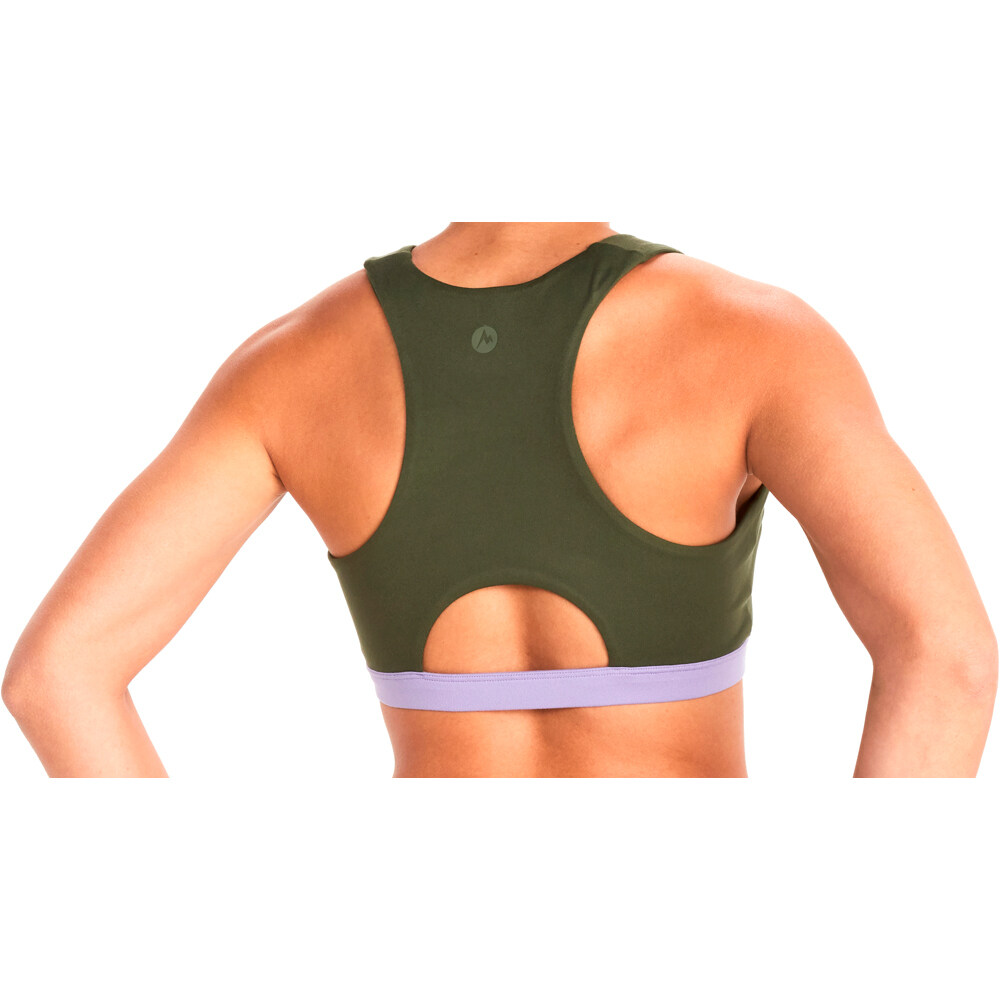 Marmot sujetador deportivo Wm's Leda Sports Bra vista trasera