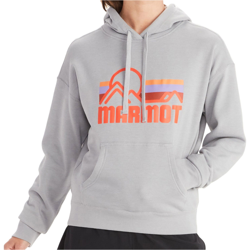 Marmot Sudaderas Montaña Mujer Wm's Coastal Hoody vista trasera