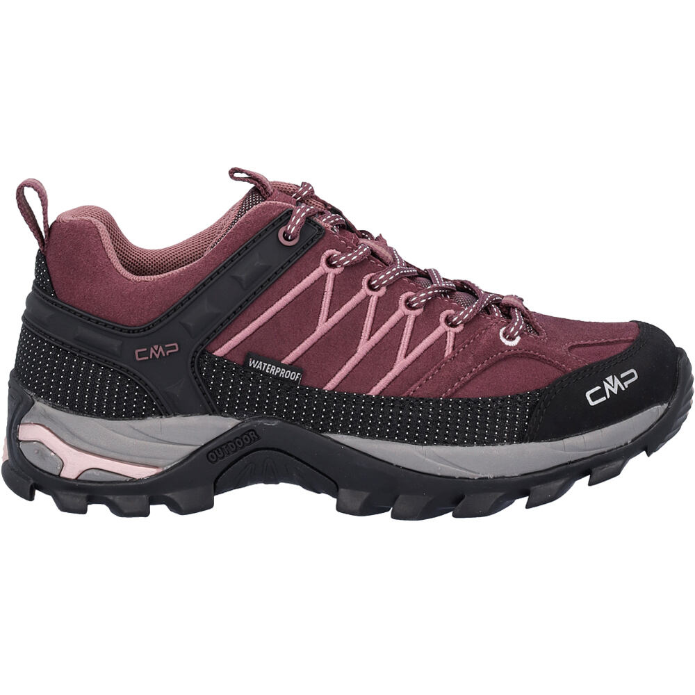 Rigel low wmn trekking shoes wp zapatilla trekking mujer Rosa (36)