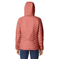 Columbia chaqueta outdoor mujer POWDER LITE HOODED JACKET vista trasera