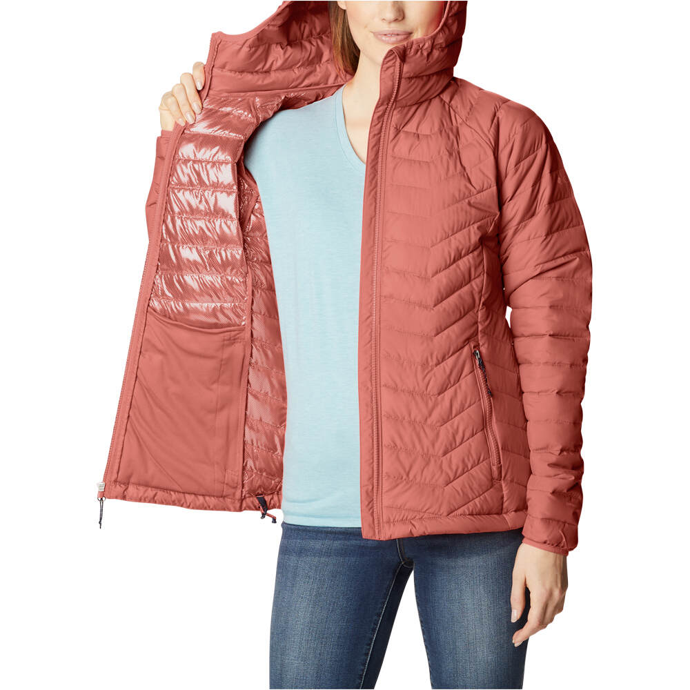 Columbia chaqueta outdoor mujer POWDER LITE HOODED JACKET 04