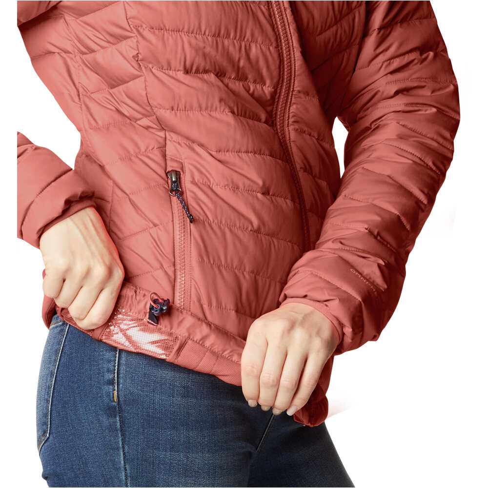 Columbia chaqueta outdoor mujer POWDER LITE HOODED JACKET 06