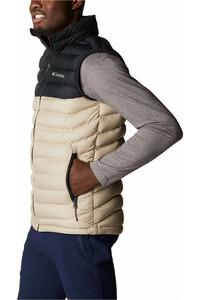 Columbia chaleco outdoor hombre POWDER LITE VEST vista frontal