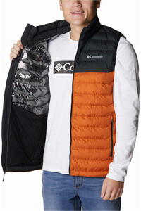 Columbia chaleco outdoor hombre POWDER LITE VEST vista detalle