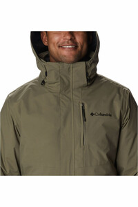 Columbia chaqueta impermeable insulada hombre ELEMENT BLOCKER II INTERCHANGE vista detalle