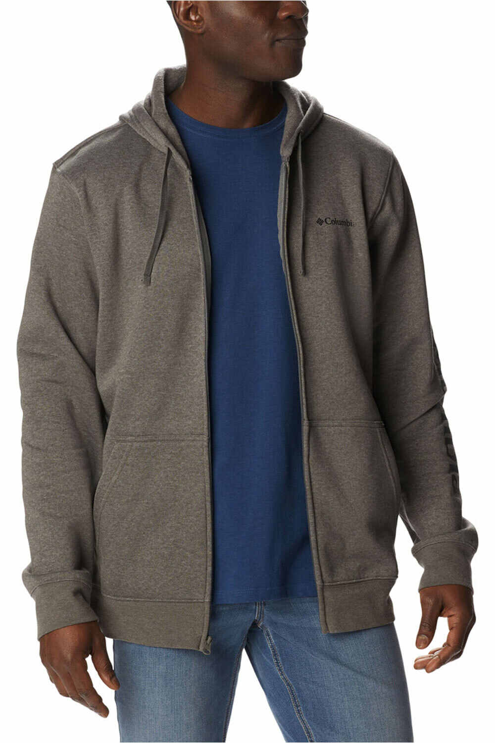 Columbia Sudaderas Montaña Hombre TREK FULL ZIP HOODIE vista detalle