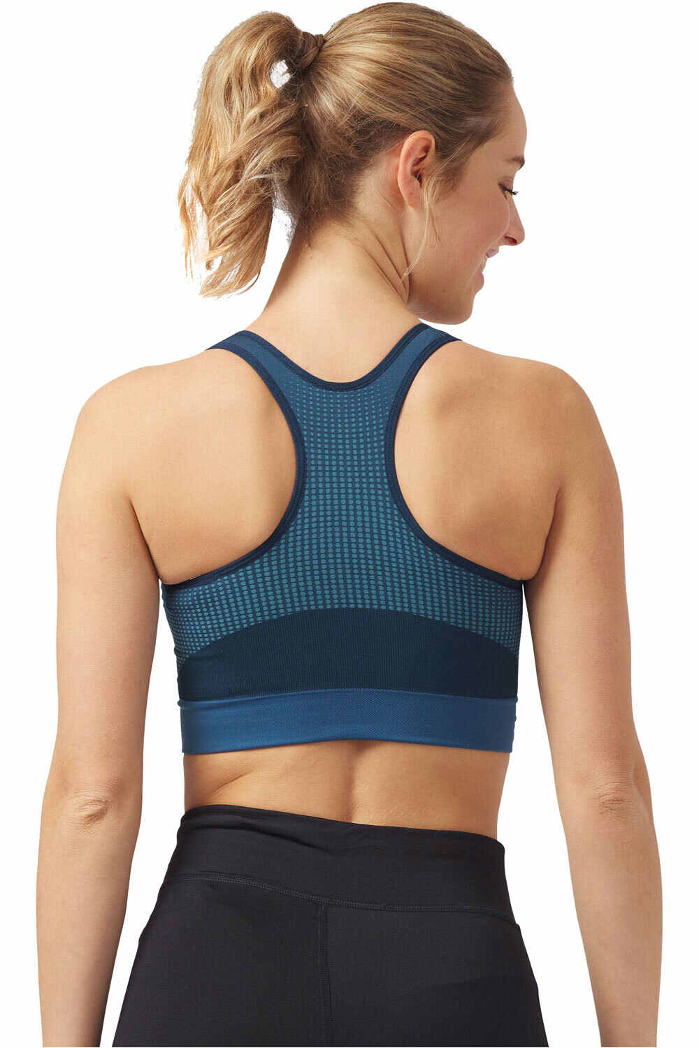 Odlo body running mujer Sport bra SEAMLESS HIGH vista trasera