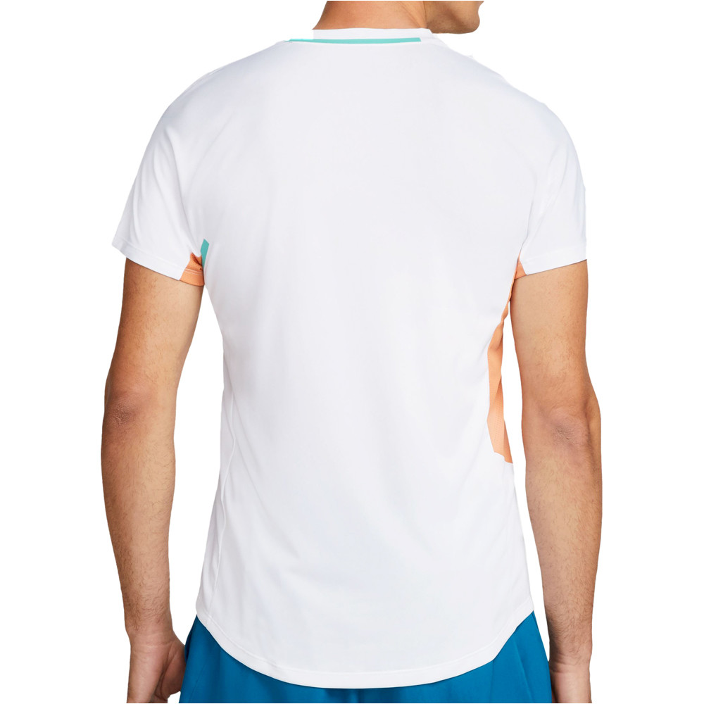 Nike camiseta tenis manga corta hombre M NKCT DRY SLAM TOP NT MB 03