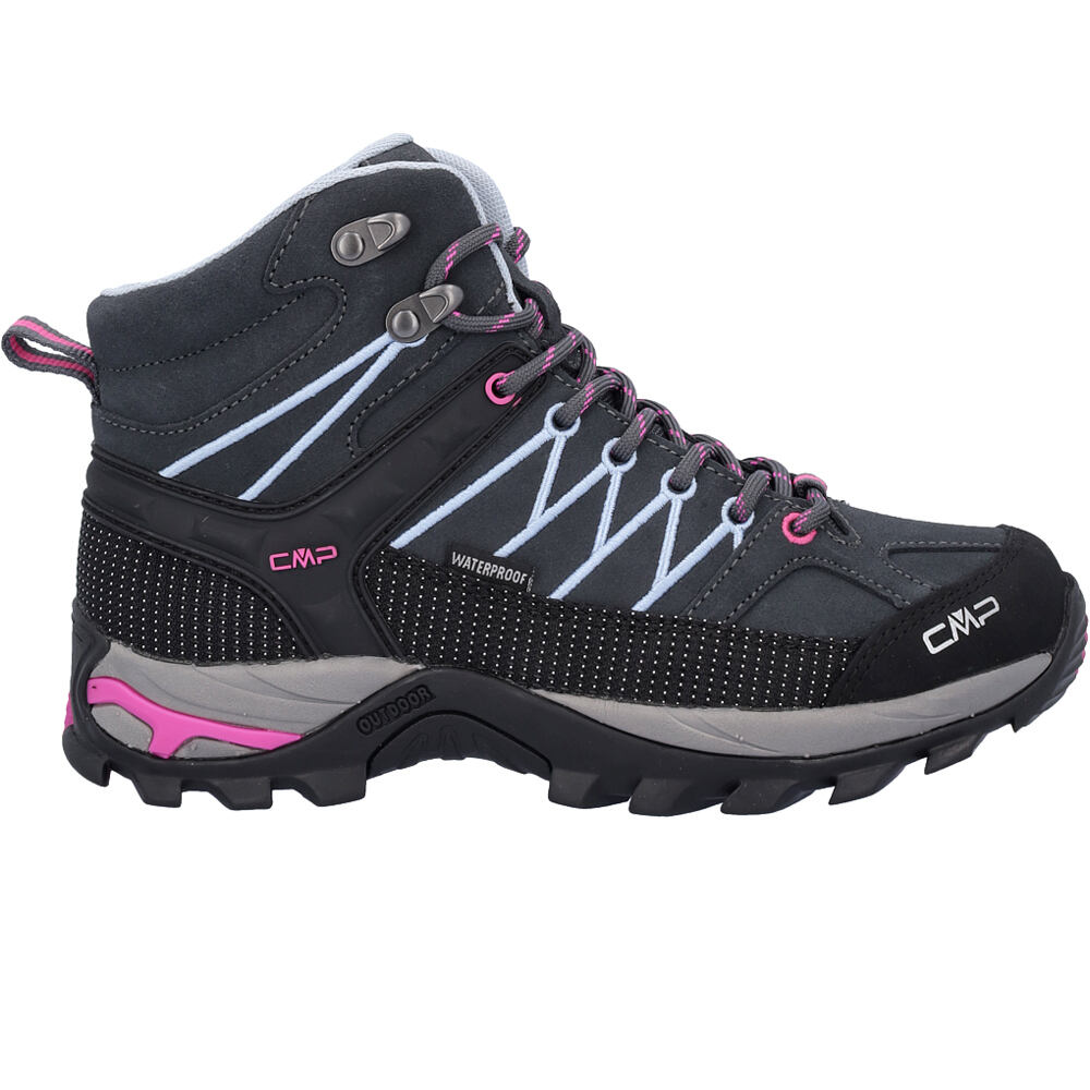 Cmp bota trekking mujer RIGEL MID WATERPROOF lateral exterior