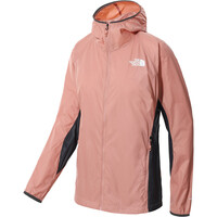 The North Face CHAQUETA TRAIL RUNNING MUJER W AO WIND FZ JKT vista frontal