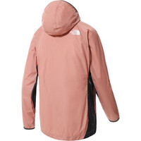 The North Face CHAQUETA TRAIL RUNNING MUJER W AO WIND FZ JKT vista trasera