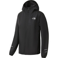 The North Face CHAQUETA TRAIL RUNNING MUJER W RUN WIND JKT vista frontal