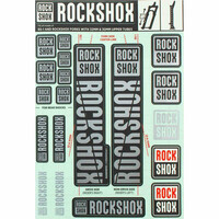 Rock Shox protector bicicleta RS REC KIT ADHESIVOS BARRA 35MM 2018 vista frontal