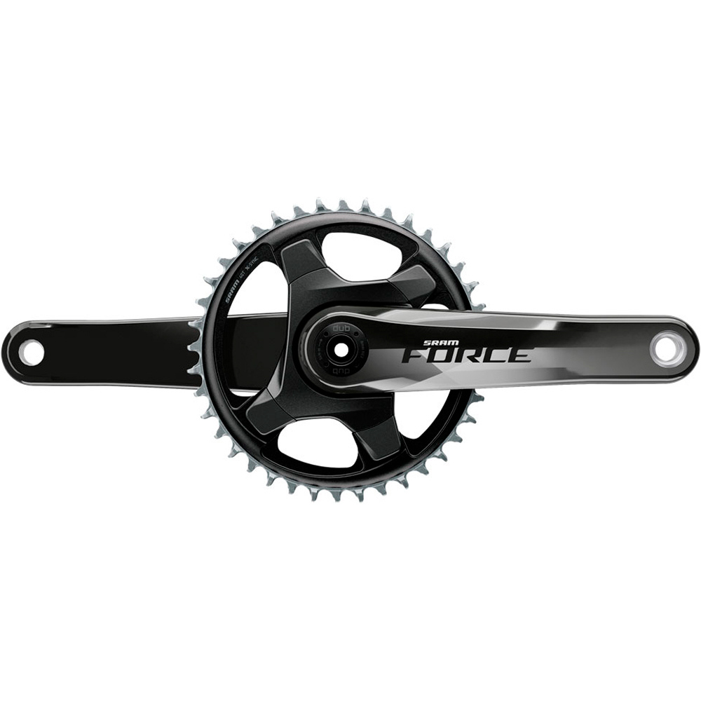 Sram bielas carretera BIELA FORCE 1X AXS DUB 175 DM 46T D1 vista frontal