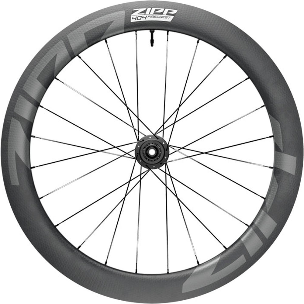 Zipp ruedas carretera 404 FIRECREST TRAS 12X142 XDR (ZR1) 58MM vista frontal