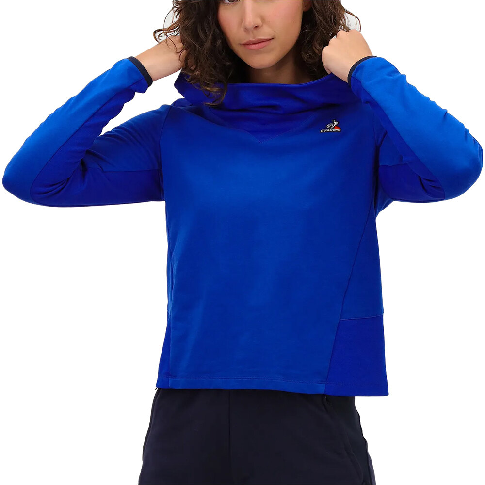 Le Coq Sportif sudadera mujer TRAINING PERF Hoody N1 vista frontal