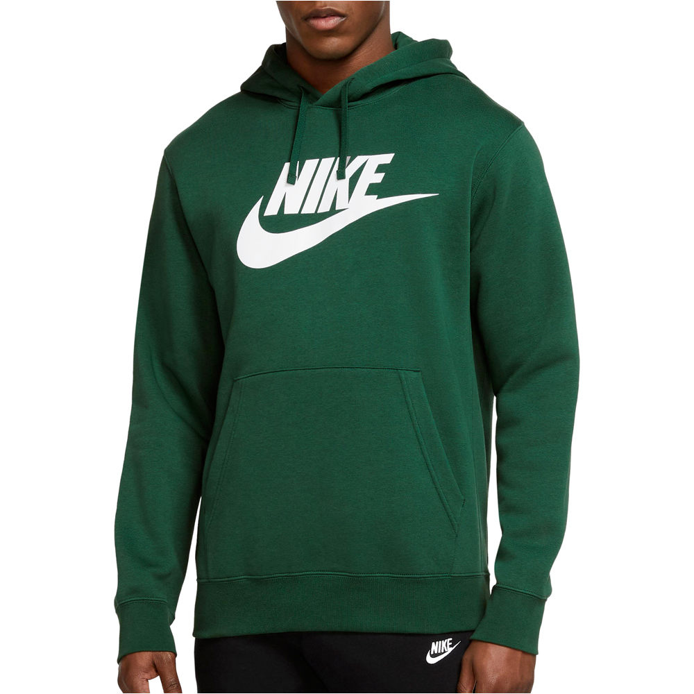 Nike sudadera hombre NSW CLUB HOODIE PO BB GX vista detalle