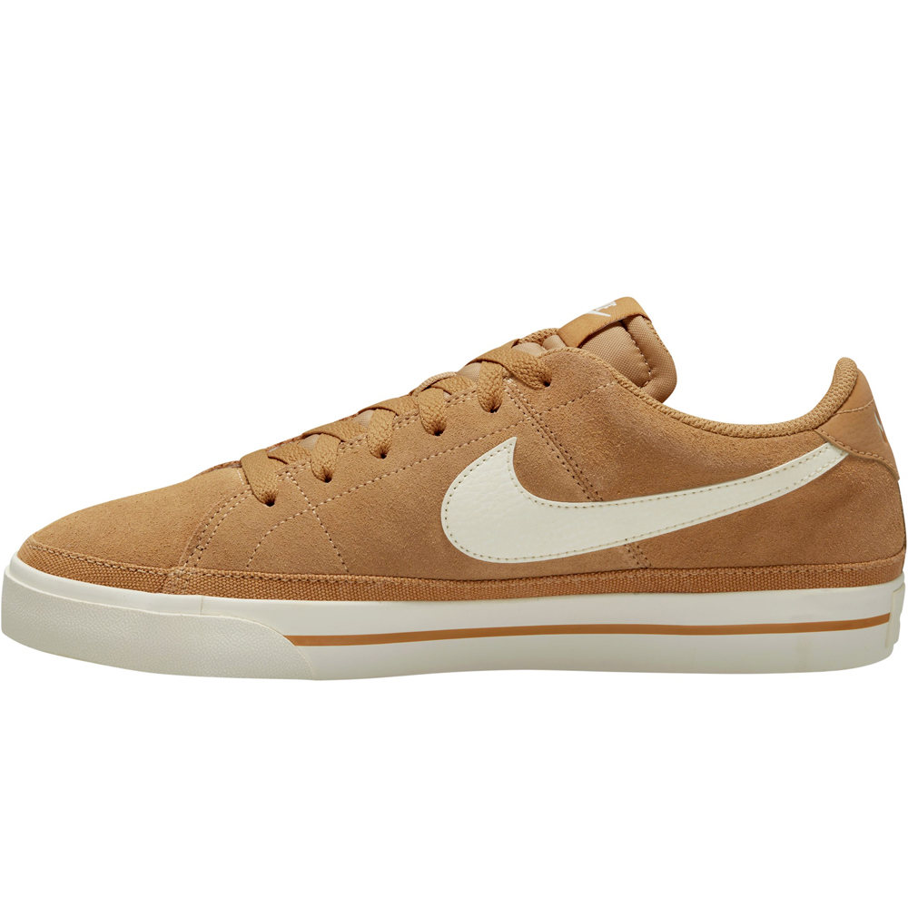 Nike zapatilla moda hombre COURT LEGACY SUEDE lateral interior