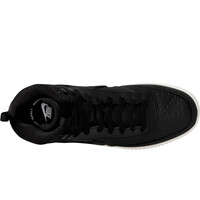 Nike zapatilla moda hombre COURT VISION MID WNTR vista trasera