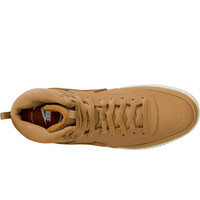 Nike zapatilla moda hombre COURT VISION MID WNTR vista trasera