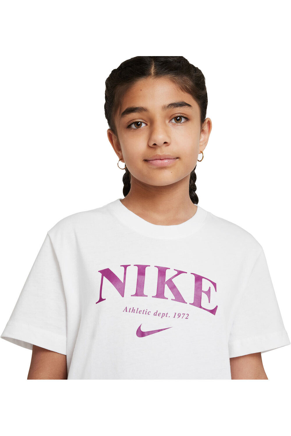 Nike camiseta manga corta niña NSW TREND BF TEE vista detalle