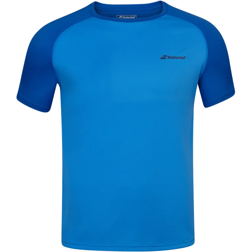 Babolat camiseta tenis manga corta hombre Play Crew Neck Tee vista frontal