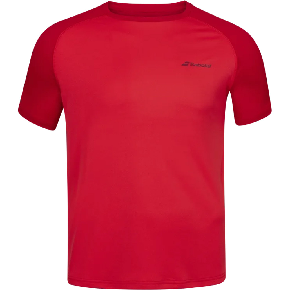 Babolat camiseta tenis manga corta hombre Play Crew Neck Tee vista frontal