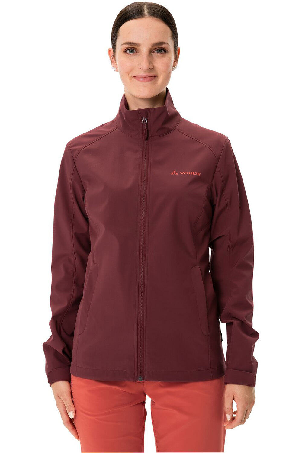 Vaude chaqueta softshell mujer Women  s Hurricane Jacket IV vista frontal